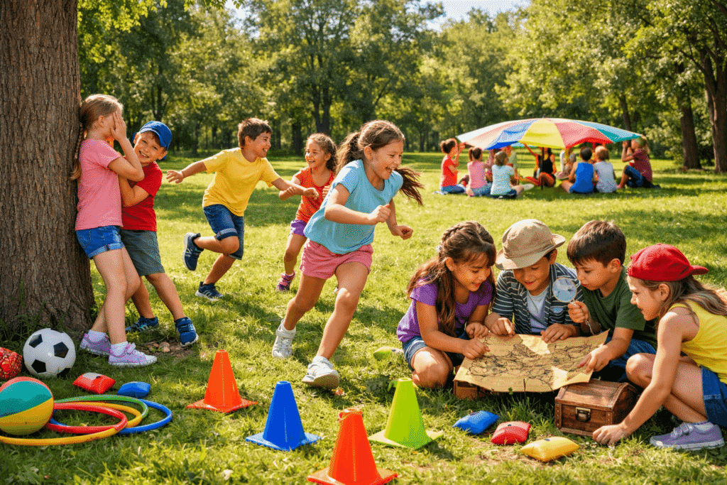 Les Bienfaits des Jeux Extérieurs pour les Enfants